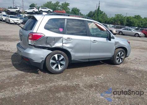 2018 Subaru Forester 2.5I Premium from USA, damaged, VIN JF2SJAEC8JH595957